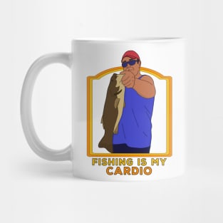 Fishing is My Cardio Mug